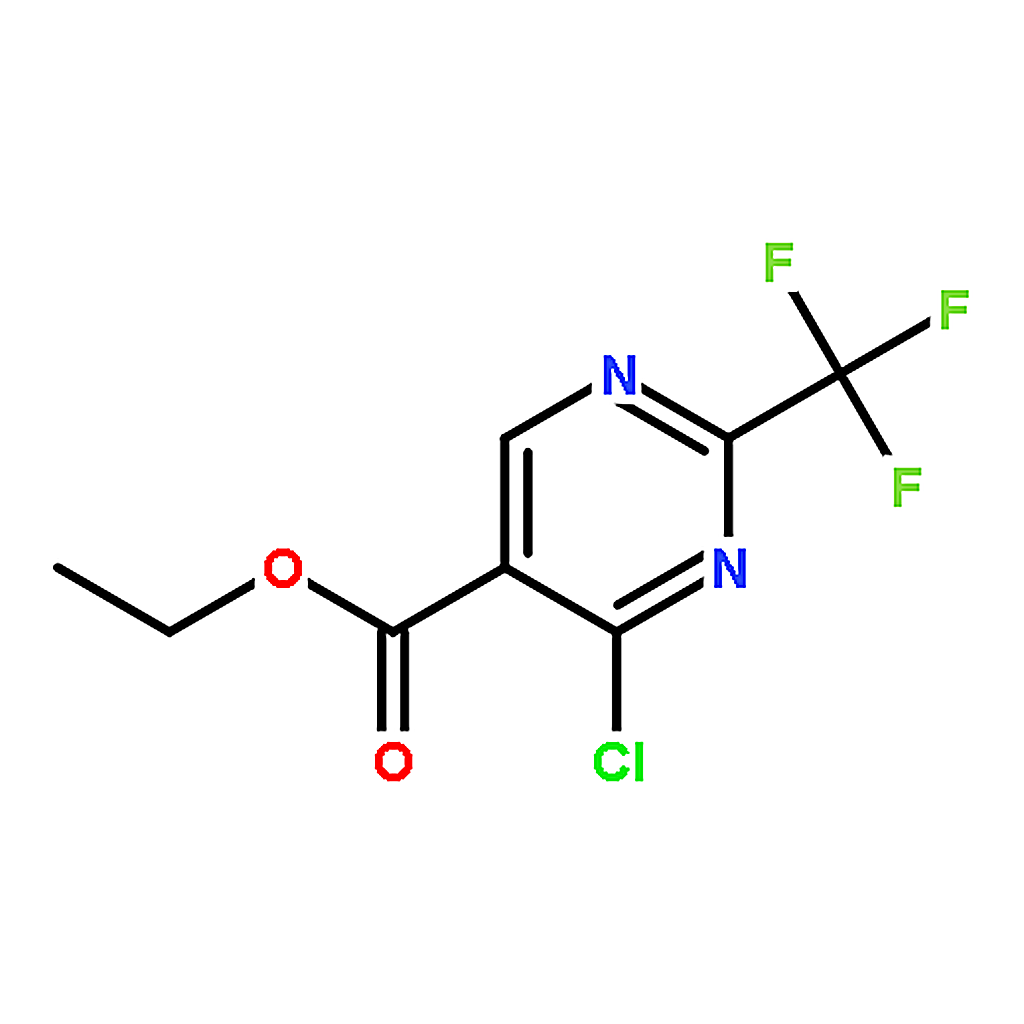RHAWN Ethyl 4-chloro-2-(trifluoromethyl)pyrimidine-5-carboxylate