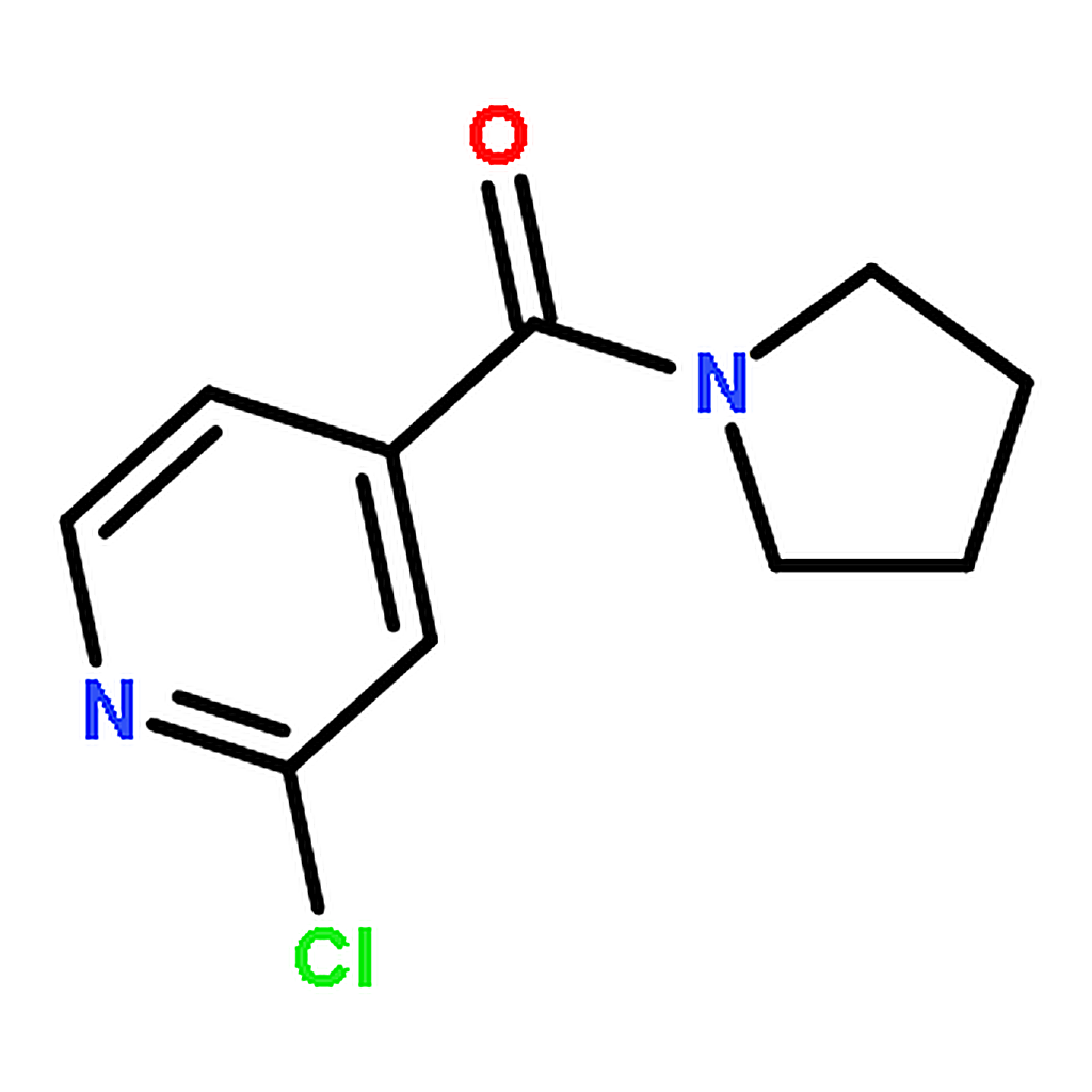 RHAWN 2-chloro-4-(pyrrolidin-1-ylcarbonyl)pyridine