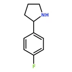 RHAWN 2-(4-Fluorophenyl)pyrrolidine