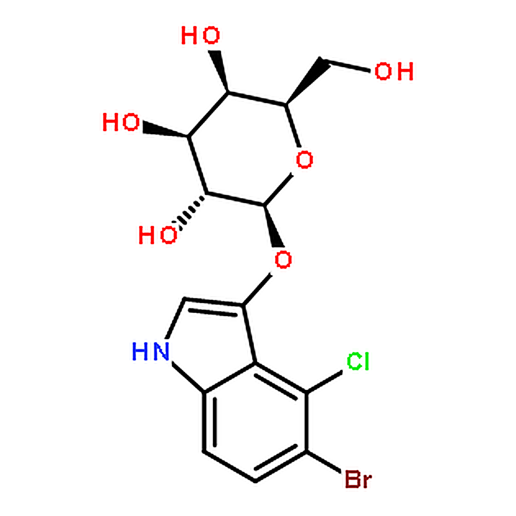 RHAWN 5-Bromo-4-chloro-3-indolyl -D-galactopyranoside (X-gal)