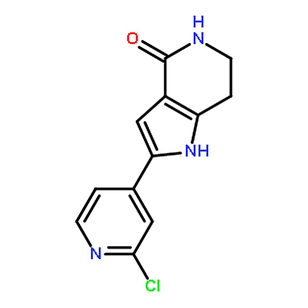 RHAWN 2-(2-Chloropyridin-4-yl)-6，7-dihydro-1H-pyrrolo[3，2-c]pyridin-4(5H)-one
