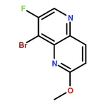 RHAWN 8-Bromo-7-Fluoro-2-Methoxy-1,5-Naphthyridine