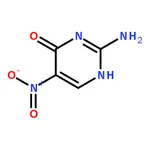 RHAWN 2-Amino-5-nitropyrimidin-4(1H)-one