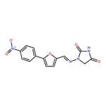 RHAWN 1-(((5-(4-Nitrophenyl)furan-2-yl)methylene)amino)imidazolidine-2,4-dione