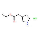 RHAWN Ethyl 2-(pyrrolidin-3-yl)acetate hydrochloride