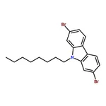 RHAWN 2,7-Dibromo-9-octyl-9H-carbazole