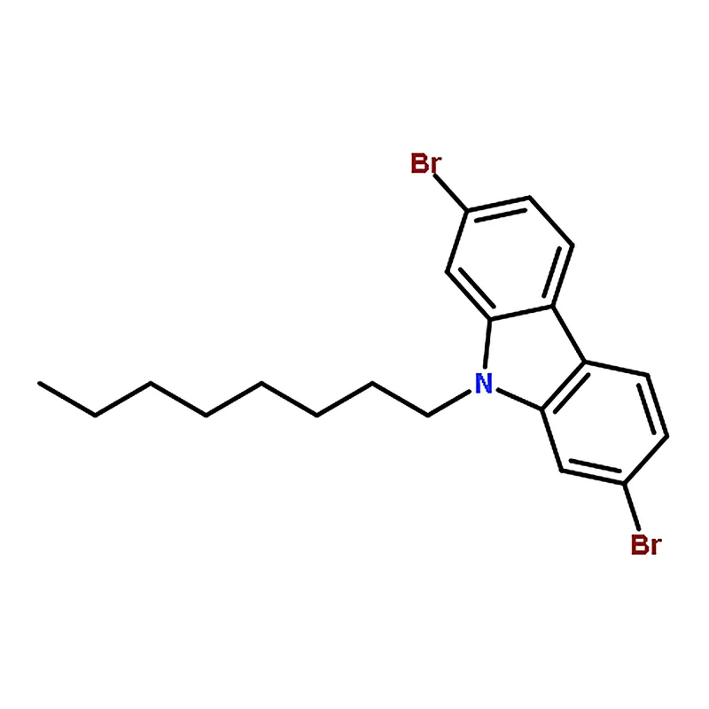 RHAWN 2,7-Dibromo-9-octyl-9H-carbazole