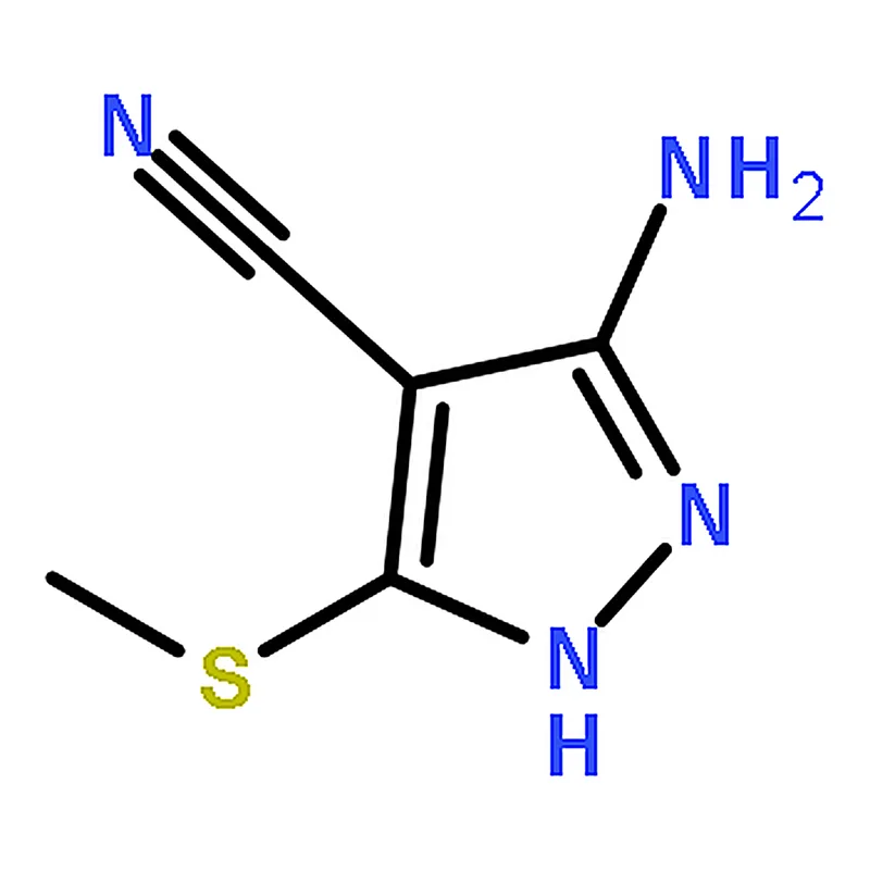 RHAWN 3-Amino-5-(methylthio)-1H-pyrazole-4-carbonitrile