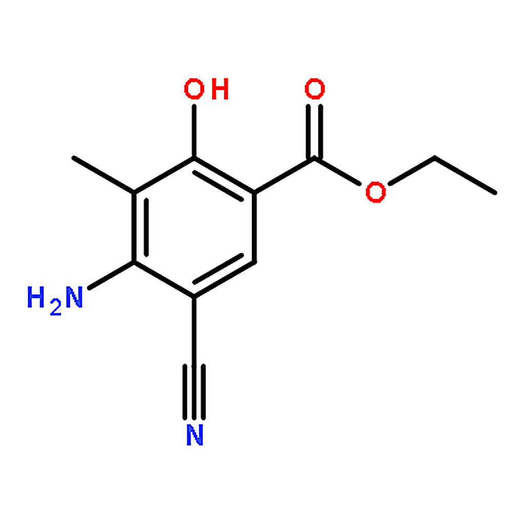 RHAWN Ethyl 4-amino-5-cyano-2-hydroxy-3-methylbenzoate