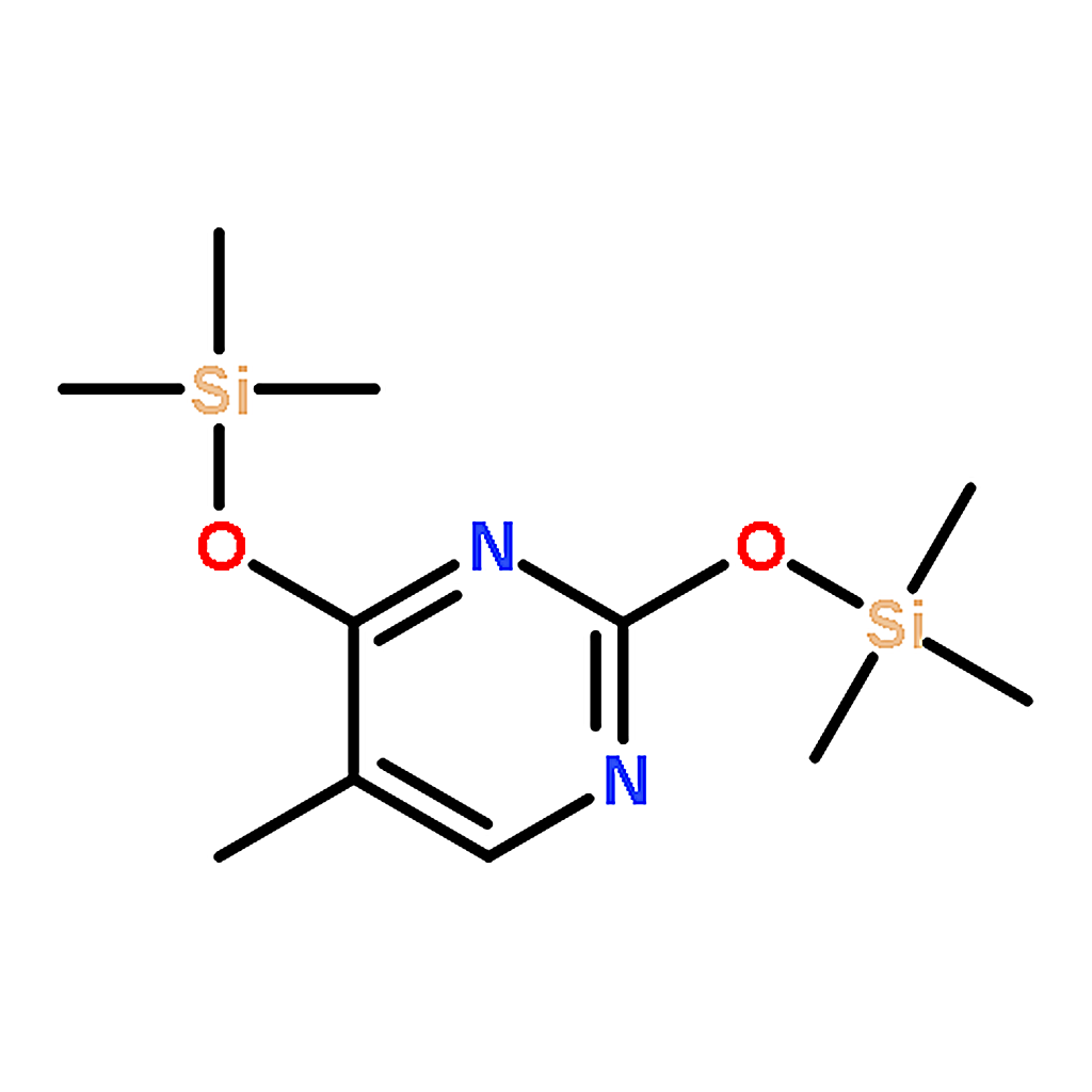 RHAWN BIS(O-TRIMETHYLSILYL)THYMINE