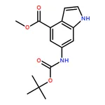 RHAWN METHYL 6-N-BOC-AMINOINDOLE-4-CARBOXYLATE