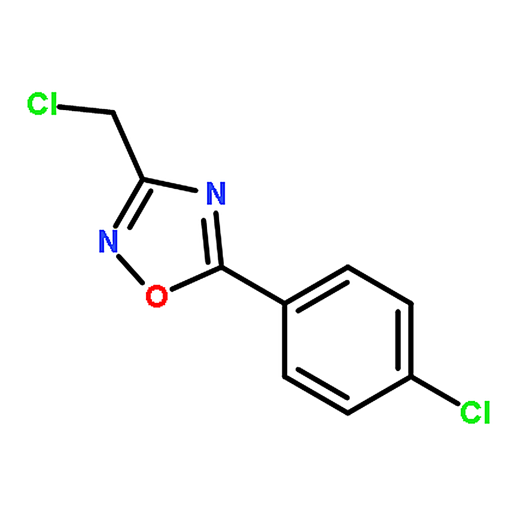 RHAWN 3-(Chloromethyl)-5-(4-chlorophenyl)-1，2，4-oxadiazole