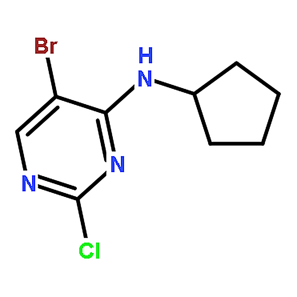 RHAWN 5-Bromo-2-chloro-N-cyclopentylpyrimidin-4-amine