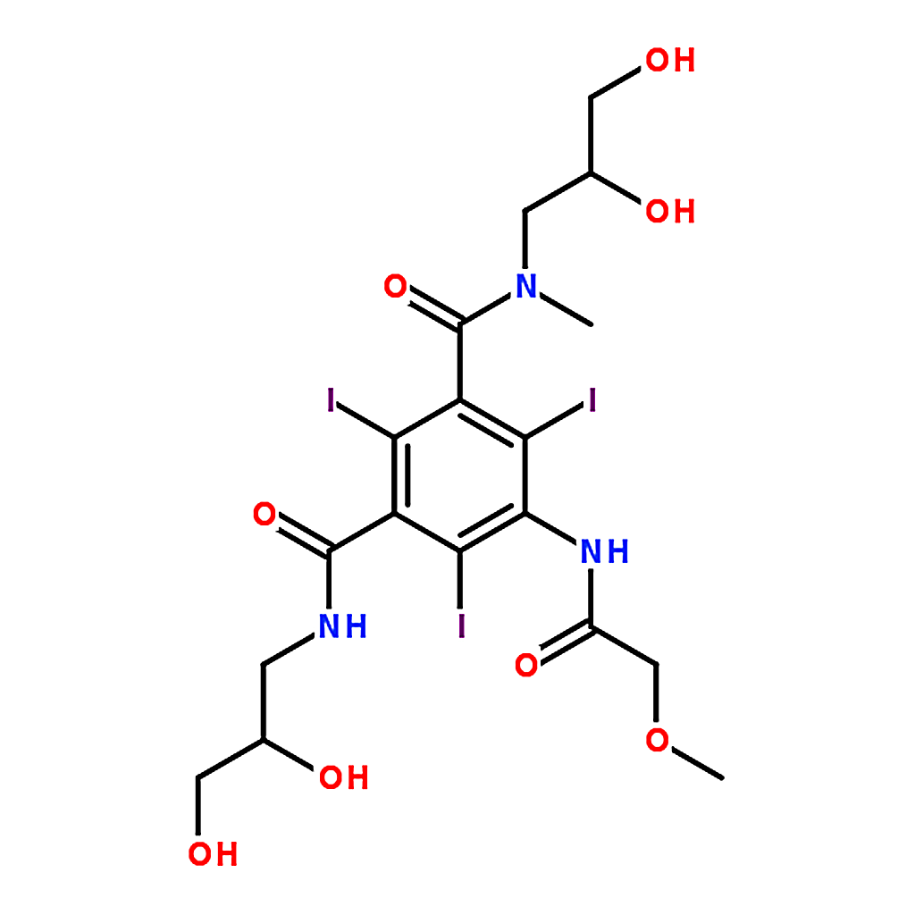 RHAWN N1,N3-Bis(2,3-dihydroxypropyl)-2,4,6-triiodo-5-(2-methoxyacetamido)-N1-methylisophthalamide