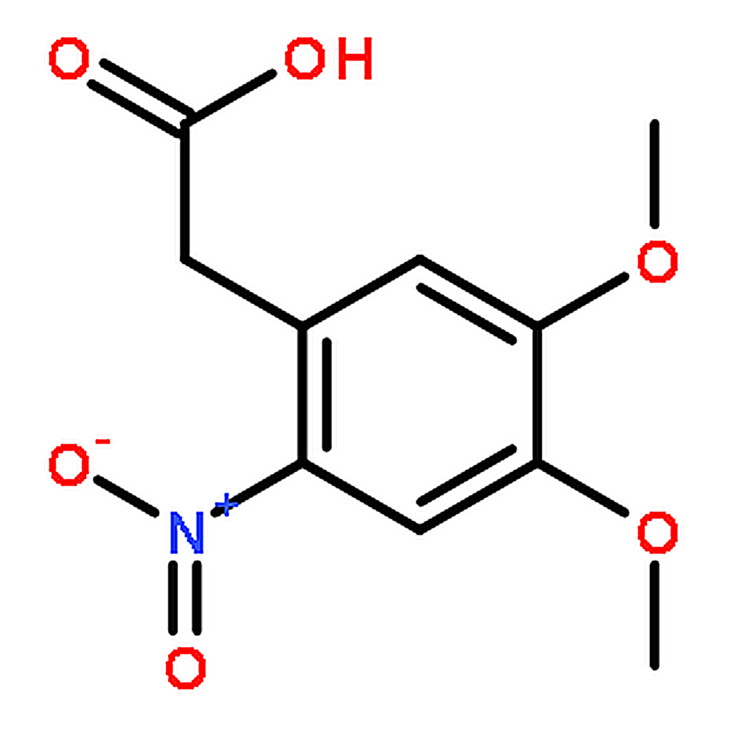 RHAWN 2-(4,5-Dimethoxy-2-nitrophenyl)acetic acid