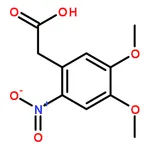 RHAWN 2-(4,5-Dimethoxy-2-nitrophenyl)acetic acid
