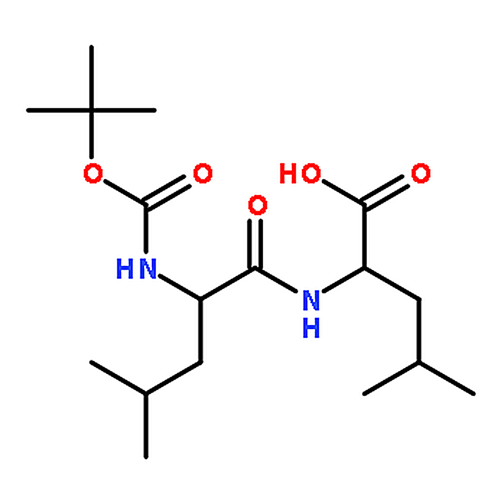 RHAWN (S)-2-((S)-2-((tert-Butoxycarbonyl)amino)-4-methylpentanamido)-4-methylpentanoic acid
