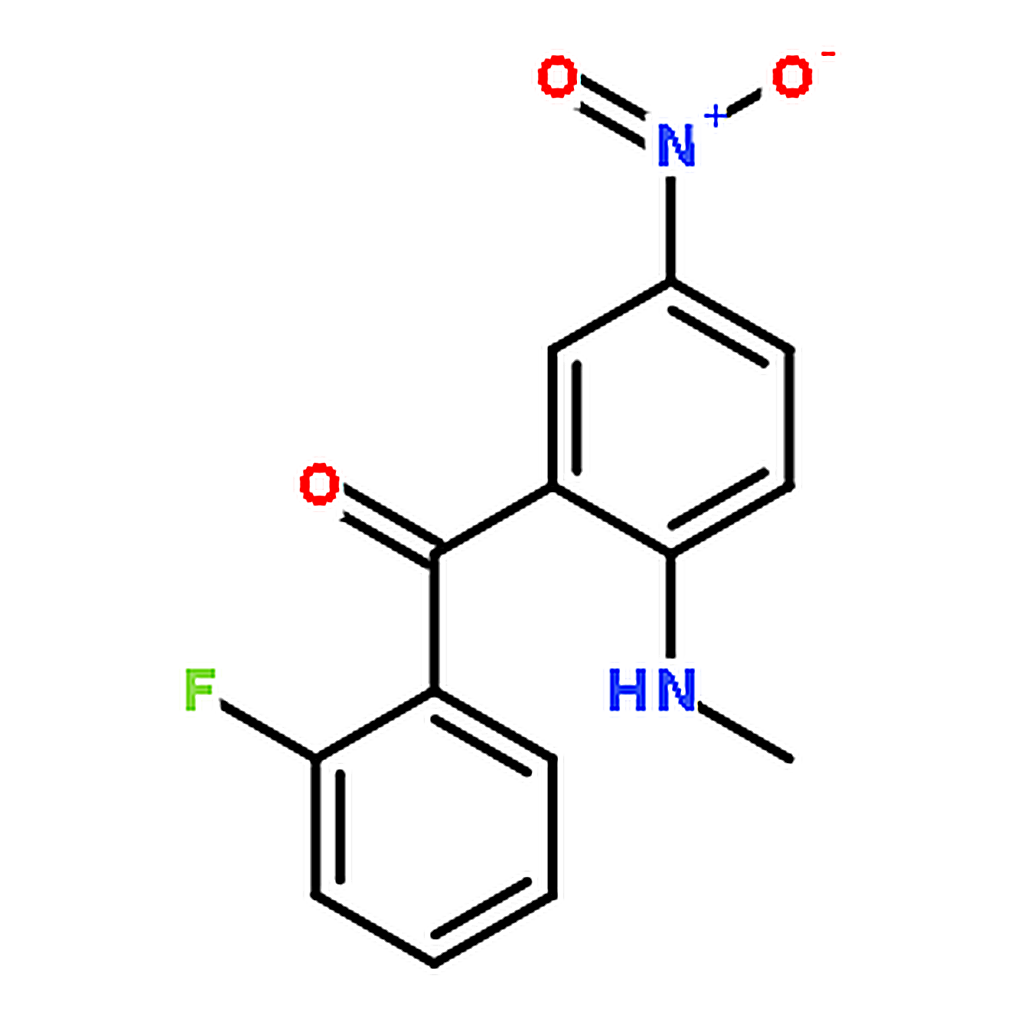 RHAWN (2-Fluorophenyl)(2-(methylamino)-5-nitrophenyl)methanone