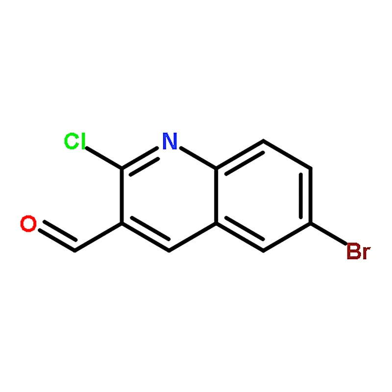RHAWN 6-Bromo-2-chloroquinoline-3-carboxaldehyde