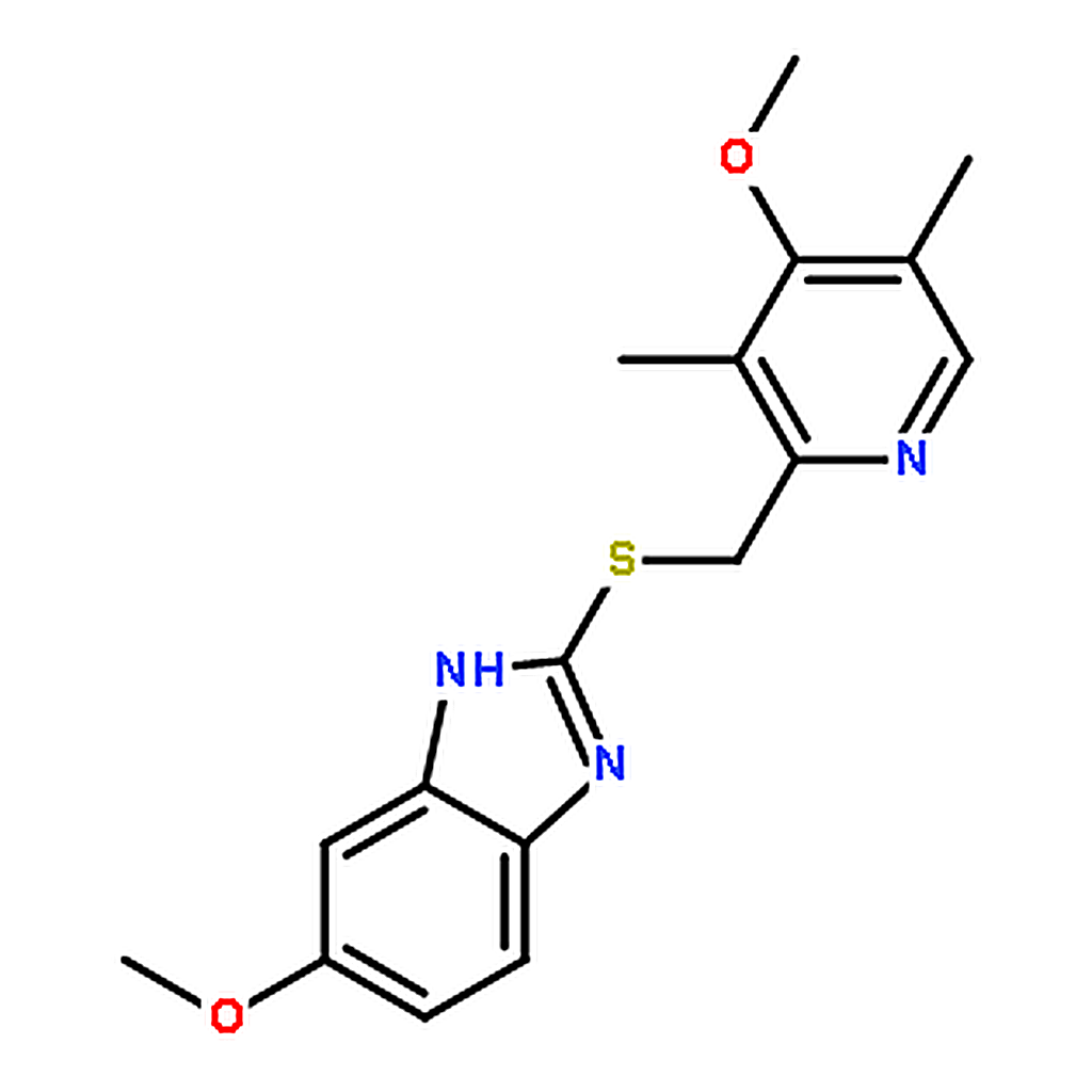 RHAWN 5-Methoxy-2-[[(4-methoxy-3,5-dimethyl-2-pyridyl)methyl]thio]benzimidazole