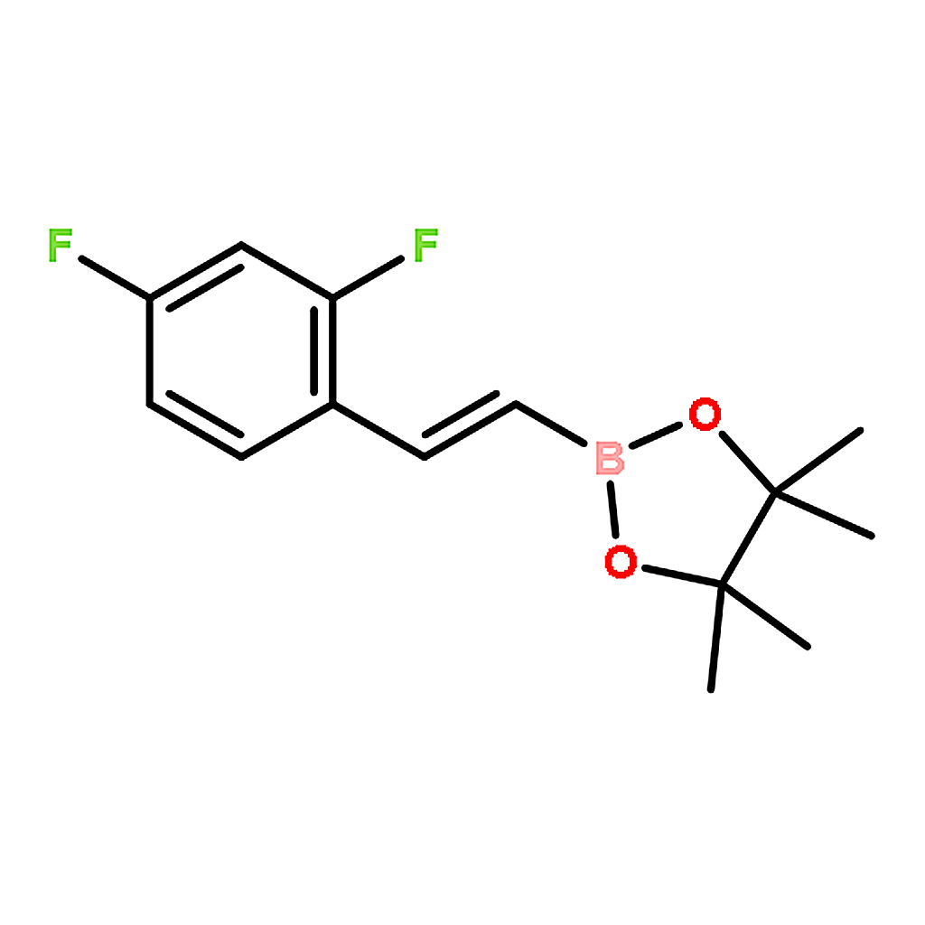 RHAWN (E)-2-(2,4-Difluorostyryl)-4,4,5,5-tetramethyl-1,3,2-dioxaborolane