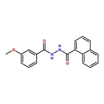 RHAWN 1-(3-Methoxybenzoyl)-2-(1-Naphthoyl)Hydrazine
