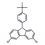 RHAWN 3,6-Dibromo-9-(4-(tert-butyl)phenyl)-9H-carbazole
