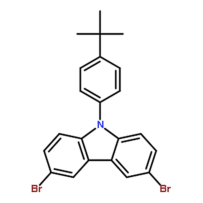 RHAWN 3,6-Dibromo-9-(4-(tert-butyl)phenyl)-9H-carbazole