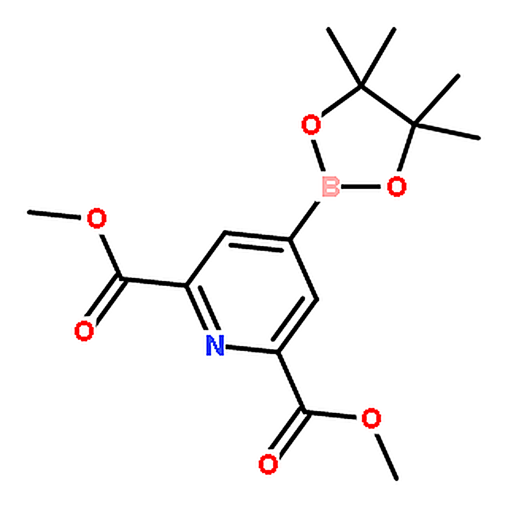 RHAWN Dimethyl 4-(4,4,5,5-tetramethyl-1,3,2-dioxaborolan-2-yl)pyridine-2,6-dicarboxylate