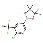 RHAWN 2-Chloro-5-(4,4,5,5-tetramethyl-1,3,2-dioxaborolan-2-yl)-3-(trifluoromethyl)pyridine