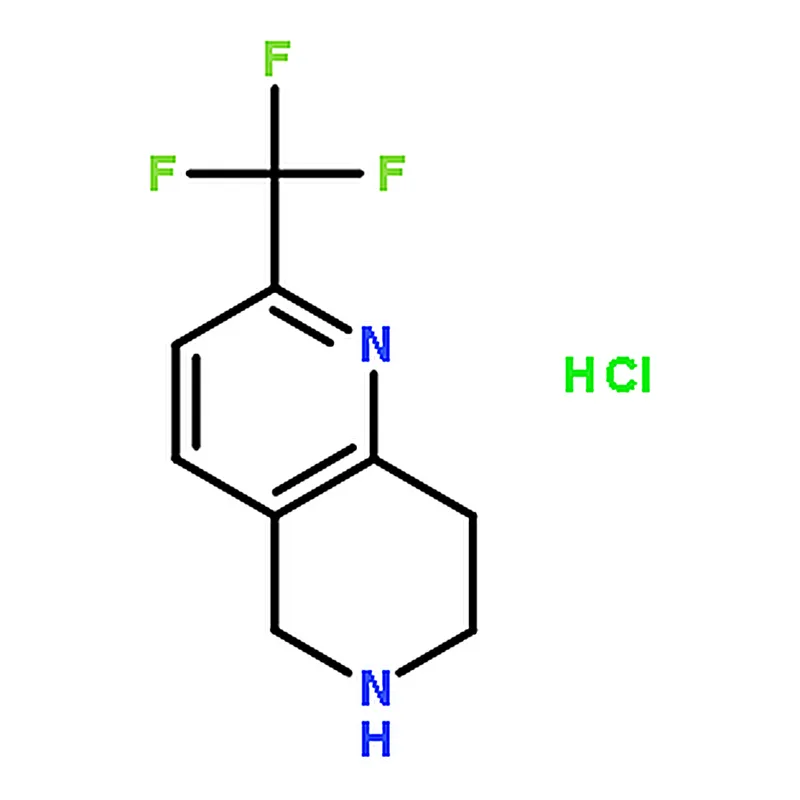 RHAWN 2-(Trifluoromethyl)-5,6,7,8-tetrahydro-1,6-naphthyridine hydrochloride