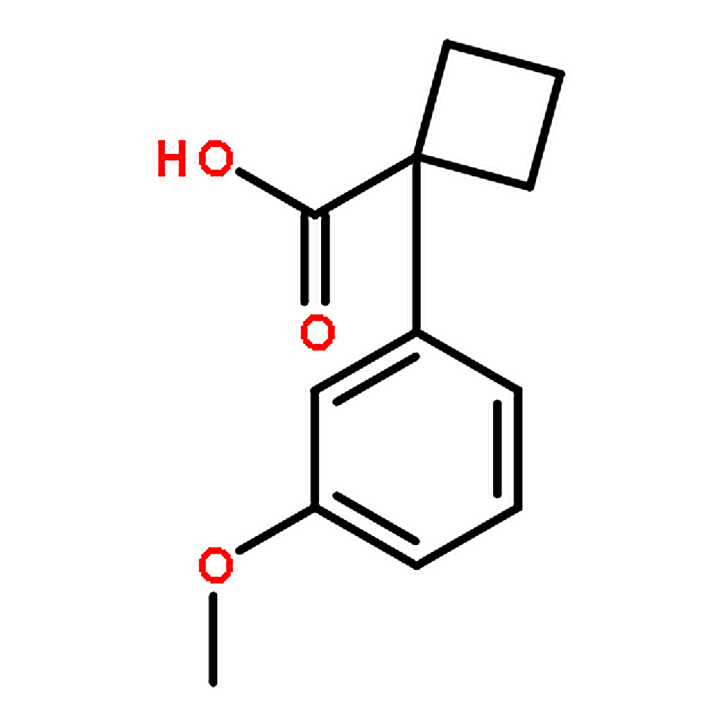 RHAWN 1-(3-methoxyphenyl)cyclobutane-1-carboxylic acid