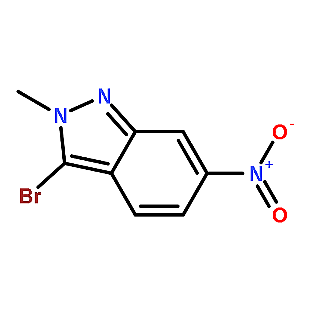 RHAWN 3-Bromo-2-methyl-6-nitro-2H-indazole