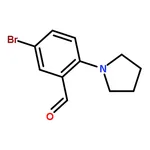 RHAWN 5-Bromo-2-(pyrrolidin-1-yl)benzaldehyde