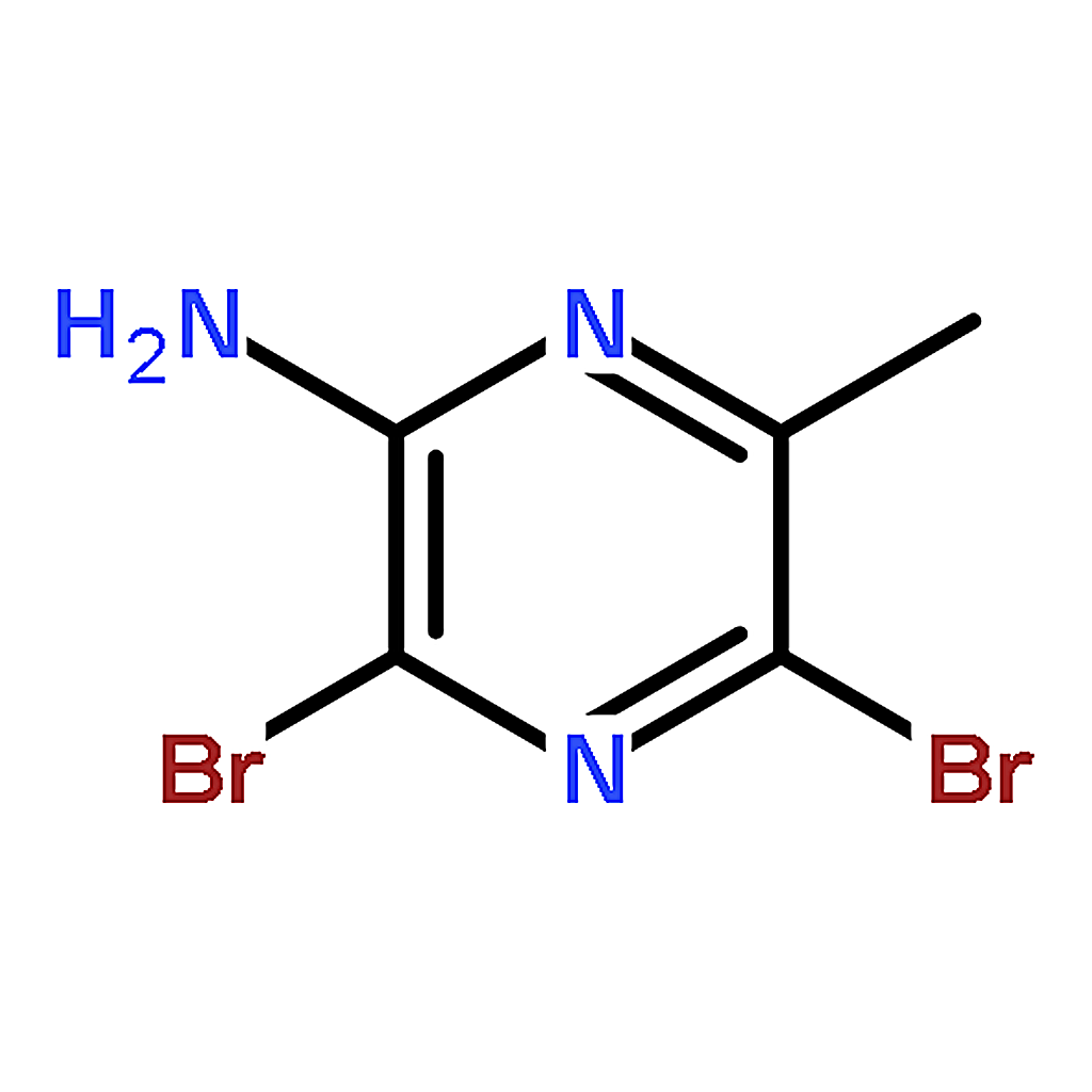 RHAWN 3,5-Dibromo-6-methylpyrazin-2-amine