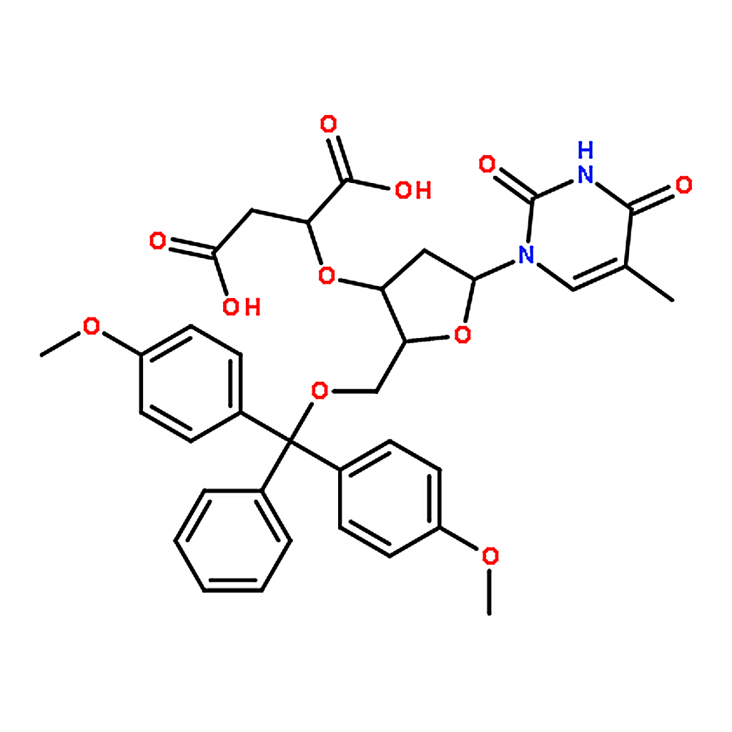 RHAWN 5-O-(4，4-Dimethoxytrityl)-thymidine-3-O-succinic acid