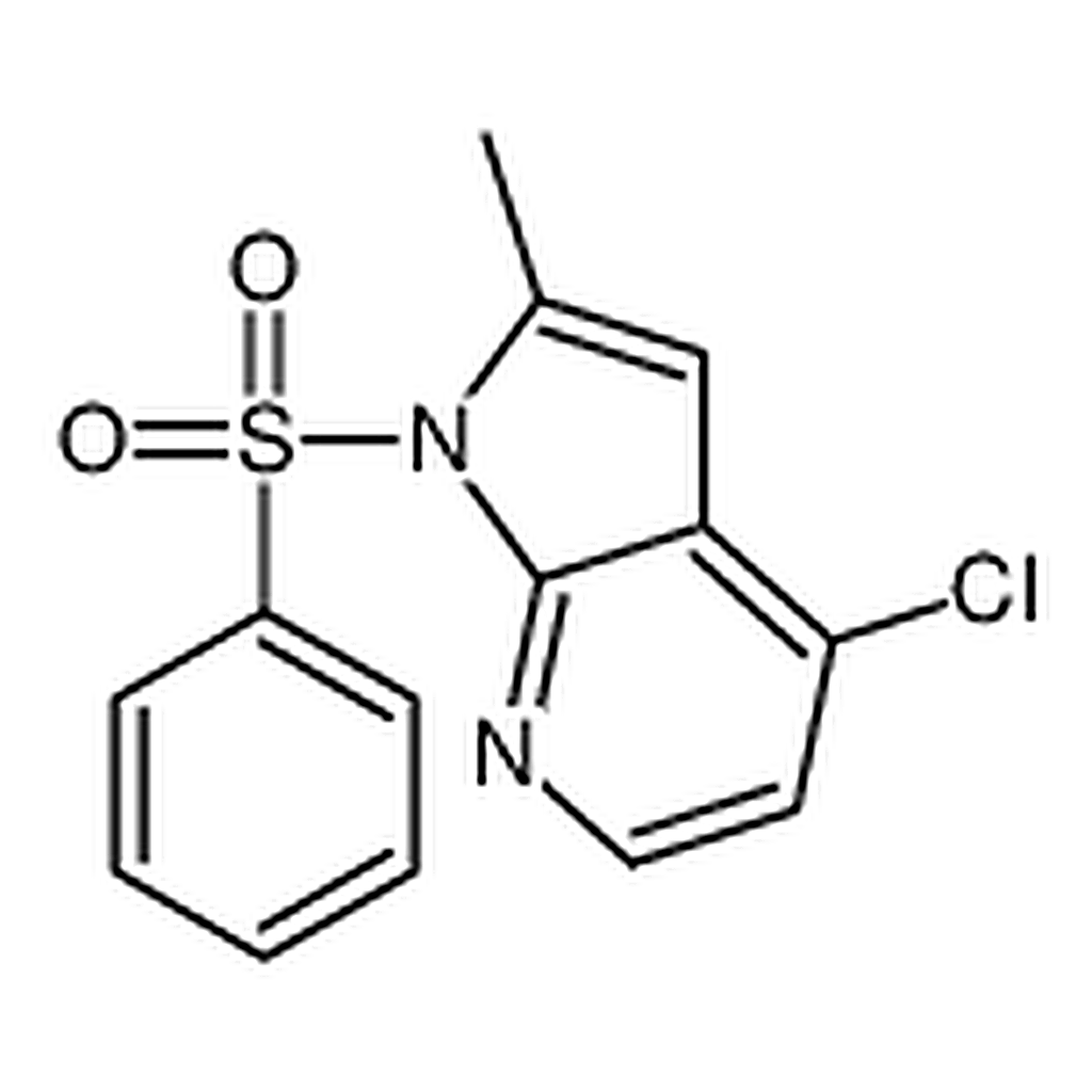 RHAWN 4-Chloro-2-methyl-1-(phenylsulfonyl)-1H-pyrrolo[2,3-b]pyridine