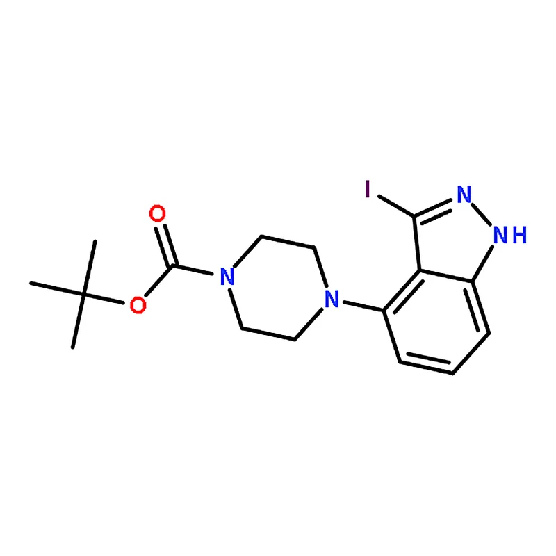 RHAWN 1-Boc-4-(3-Iodo-1H-indazol-4-yl)piperazine