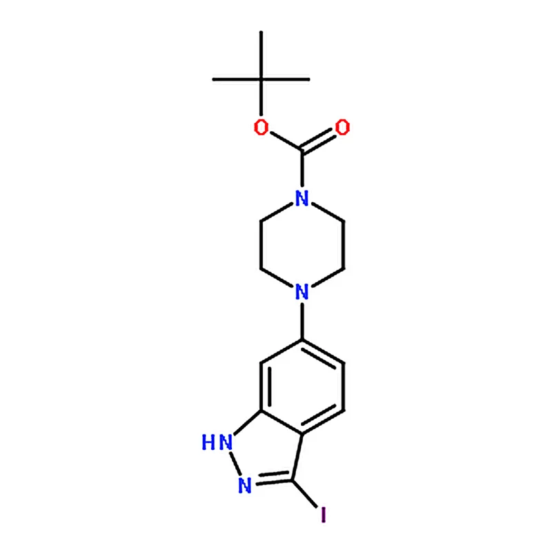 RHAWN Tert-Butyl 4-(3-iodo-1H-indazol-6-yl)piperazine-1-carboxylate