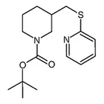 RHAWN tert-Butyl 3-((pyridin-2-ylthio)methyl)piperidine-1-carboxylate