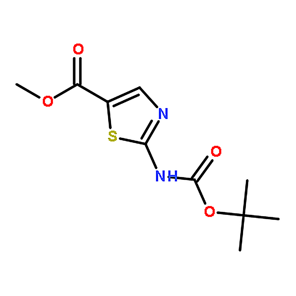 RHAWN 5-Thiazolecarboxylic acid， 2-[[(1，1-dimethylethoxy)carbonyl]amino]-， methyl ester