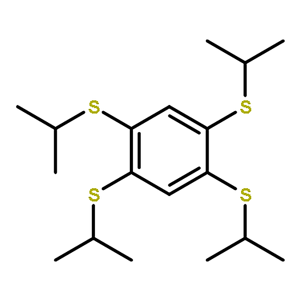 RHAWN 1,2,4,5-Tetrakis(isopropylthio)benzene