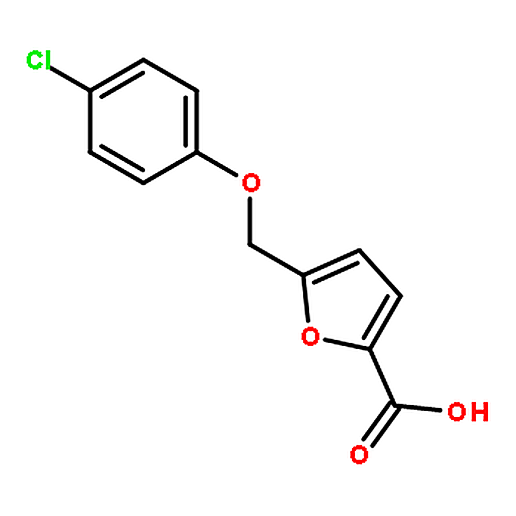 RHAWN 5-((4-Chlorophenoxy)methyl)furan-2-carboxylic acid