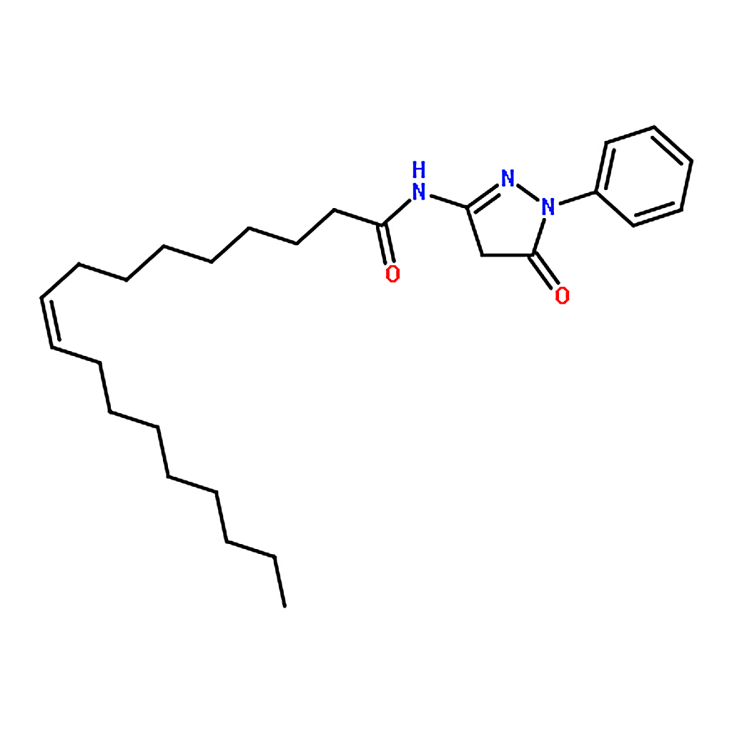 RHAWN N-(4，5-Dihydro-5-oxo-1-phenyl-1H-pyrazol3-yl)-9-octadecena mide