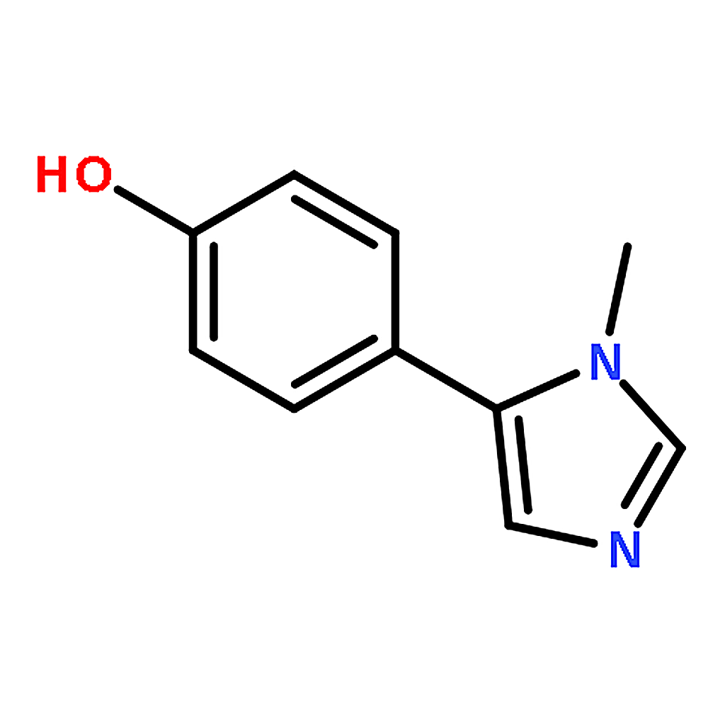 RHAWN 4-(1-Methyl-5-imidazolyl)phenol