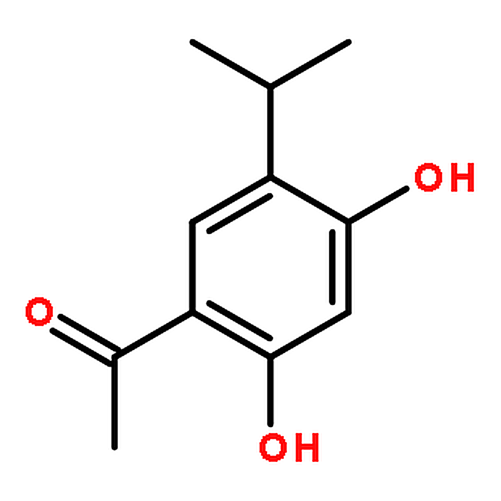 RHAWN 1-(2,4-Dihydroxy-5-isopropylphenyl)ethanone