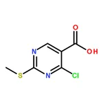 RHAWN 4-Chloro-2-(methylthio)pyrimidine-5-carboxylic acid