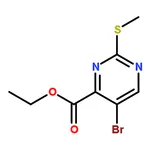 RHAWN Ethyl 5-bromo-2-(methylthio)pyrimidine-4-carboxylate