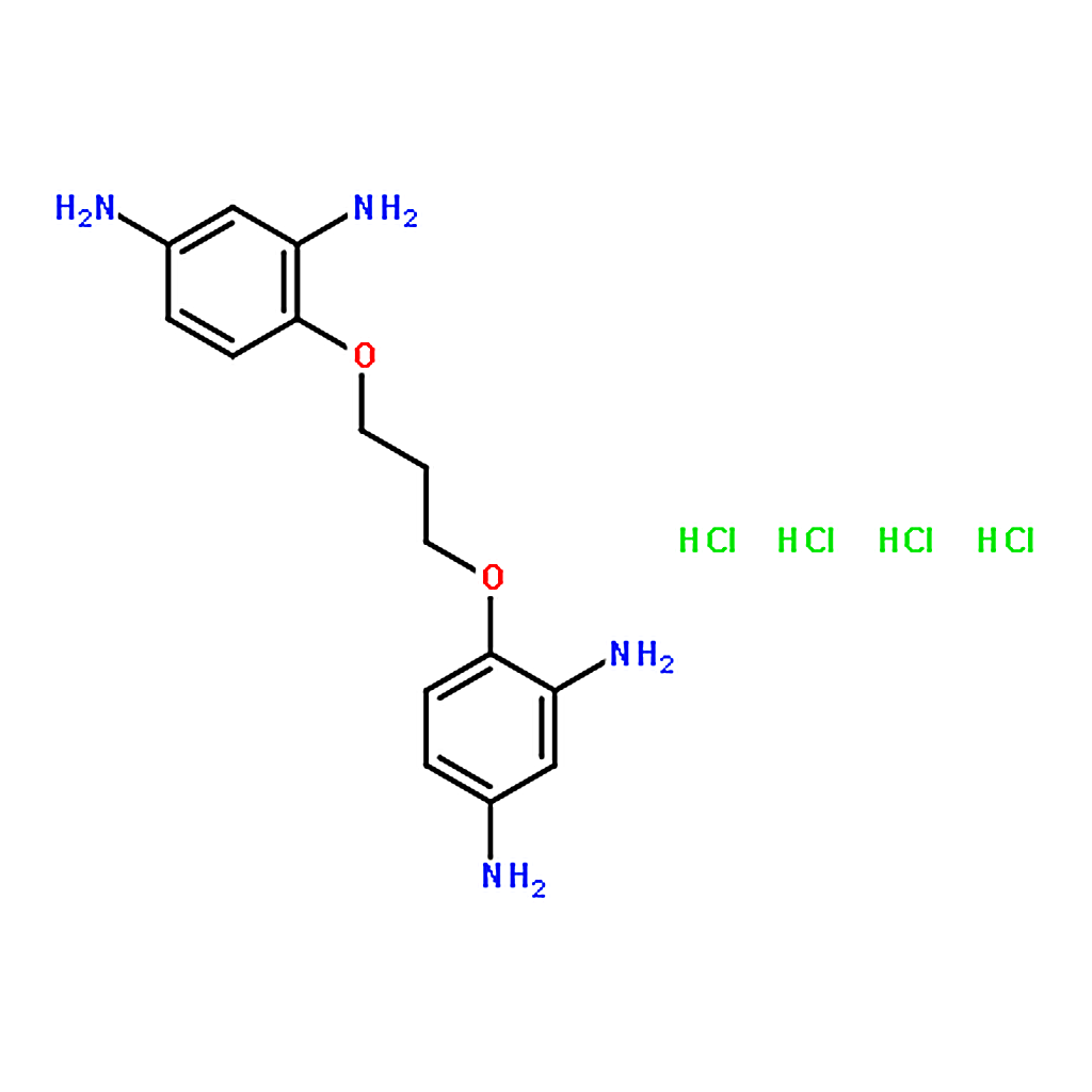RHAWN 4，4'-(Propane-1，3-diylbis(oxy))bis(benzene-1，3-diamine) tetrahydrochloride