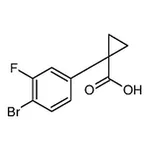 RHAWN 1-(4-Bromo-3-fluorophenyl)cyclopropanecarboxylic acid